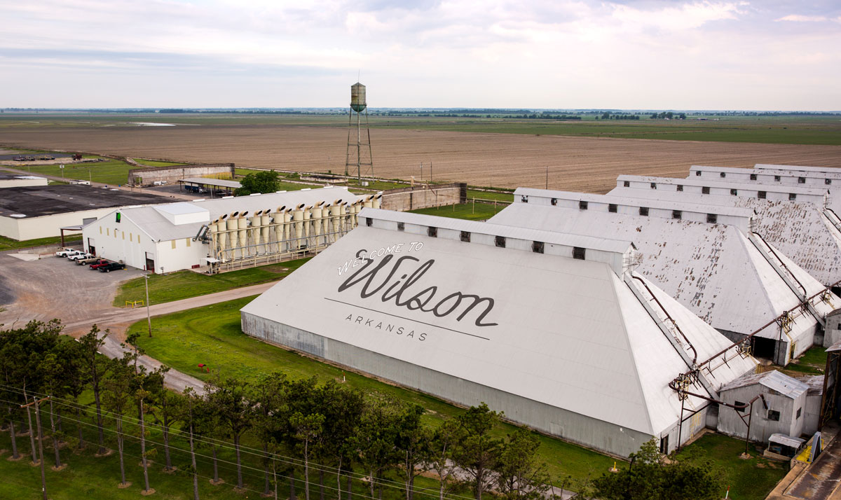 Wilson cotton gin warehouses