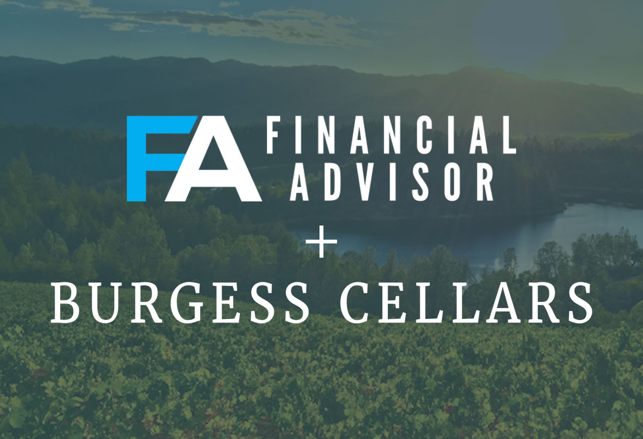 Financial Advisors and Burgess Cellars logos