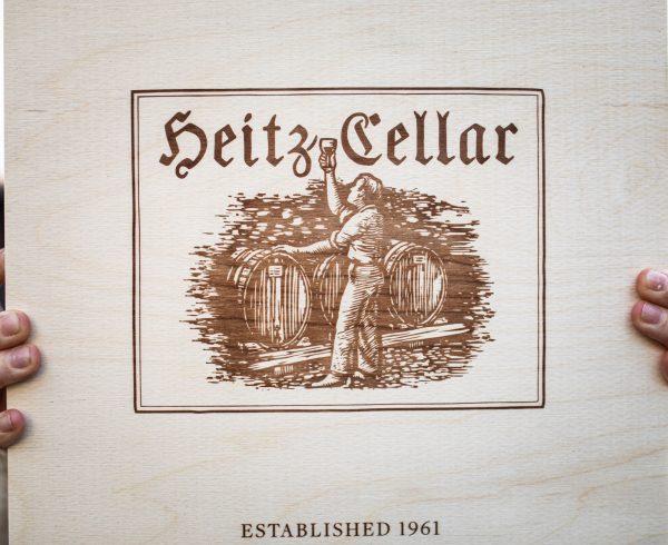 Heitz Cellar wood gift box.