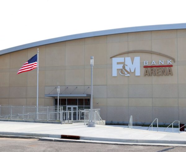 FM Bank Arena exterior