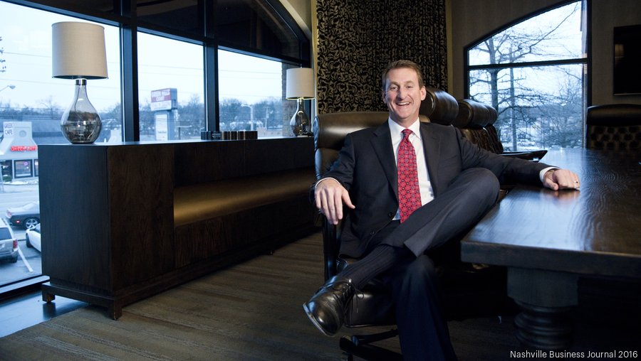 Gaylon Lawrence Jr. sitting in his office.